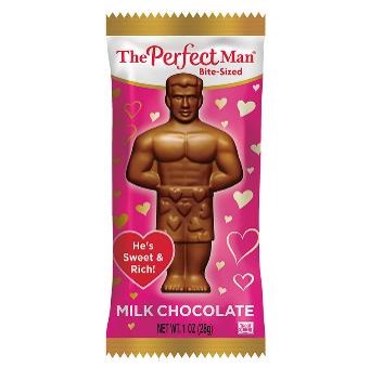 Vday Perfect Man Bite Size Singles 1oz, 12ct