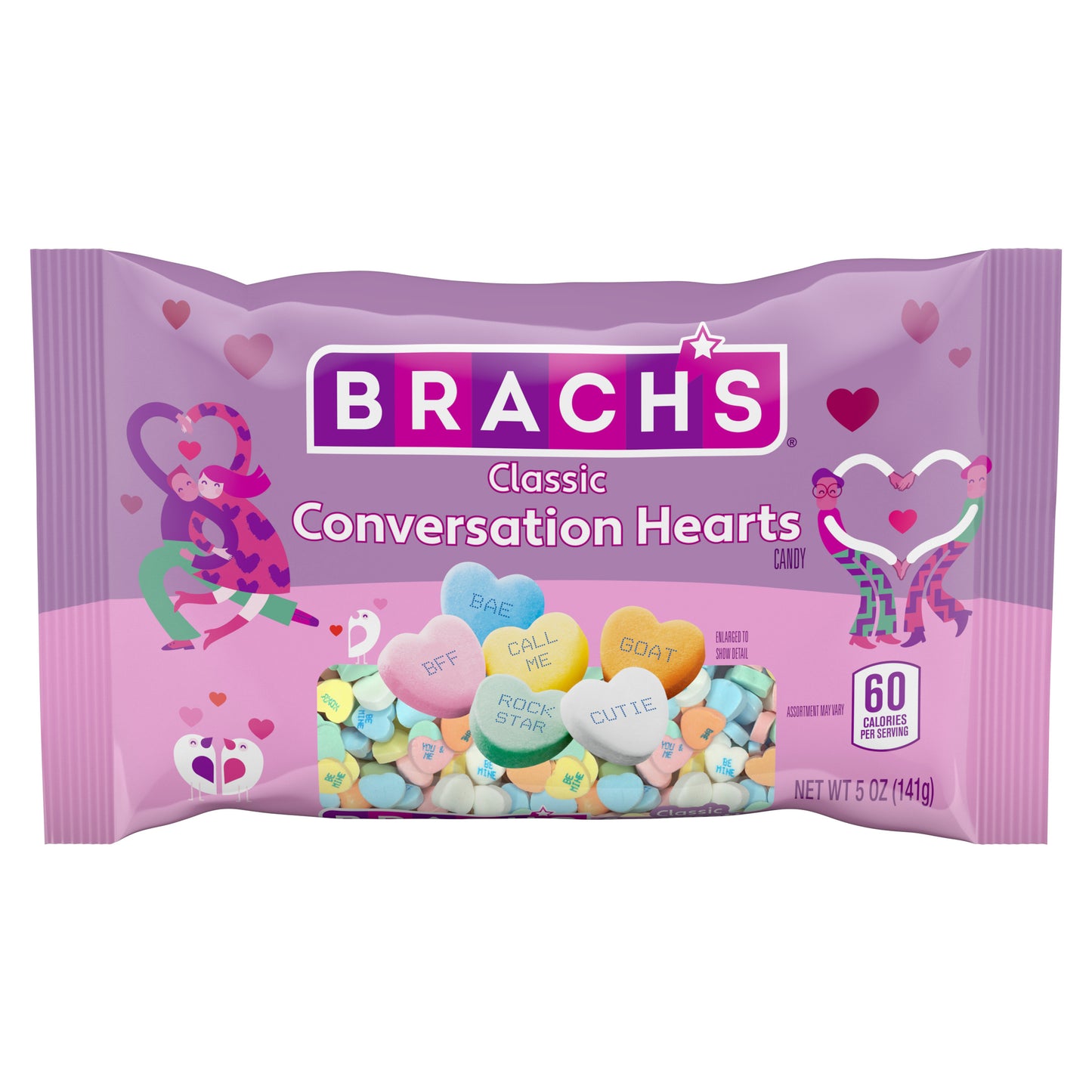 Brach's Classic Conversation Hearts 5oz 28ct
