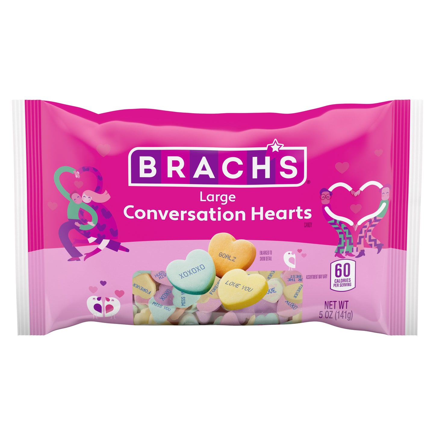 Brach's Large Conversation Hearts, 5oz, 28ct