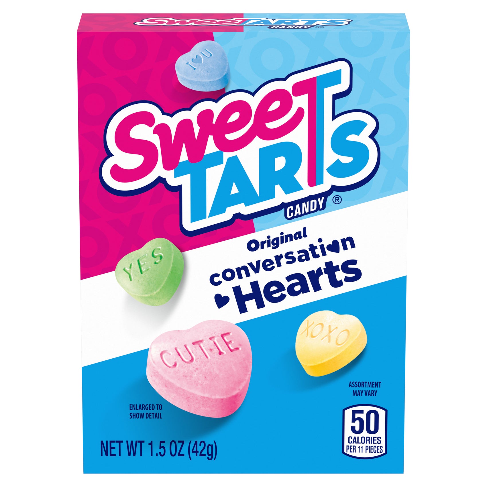 SweeTARTS Vday Conversation Hearts, 1.5oz, 27ct