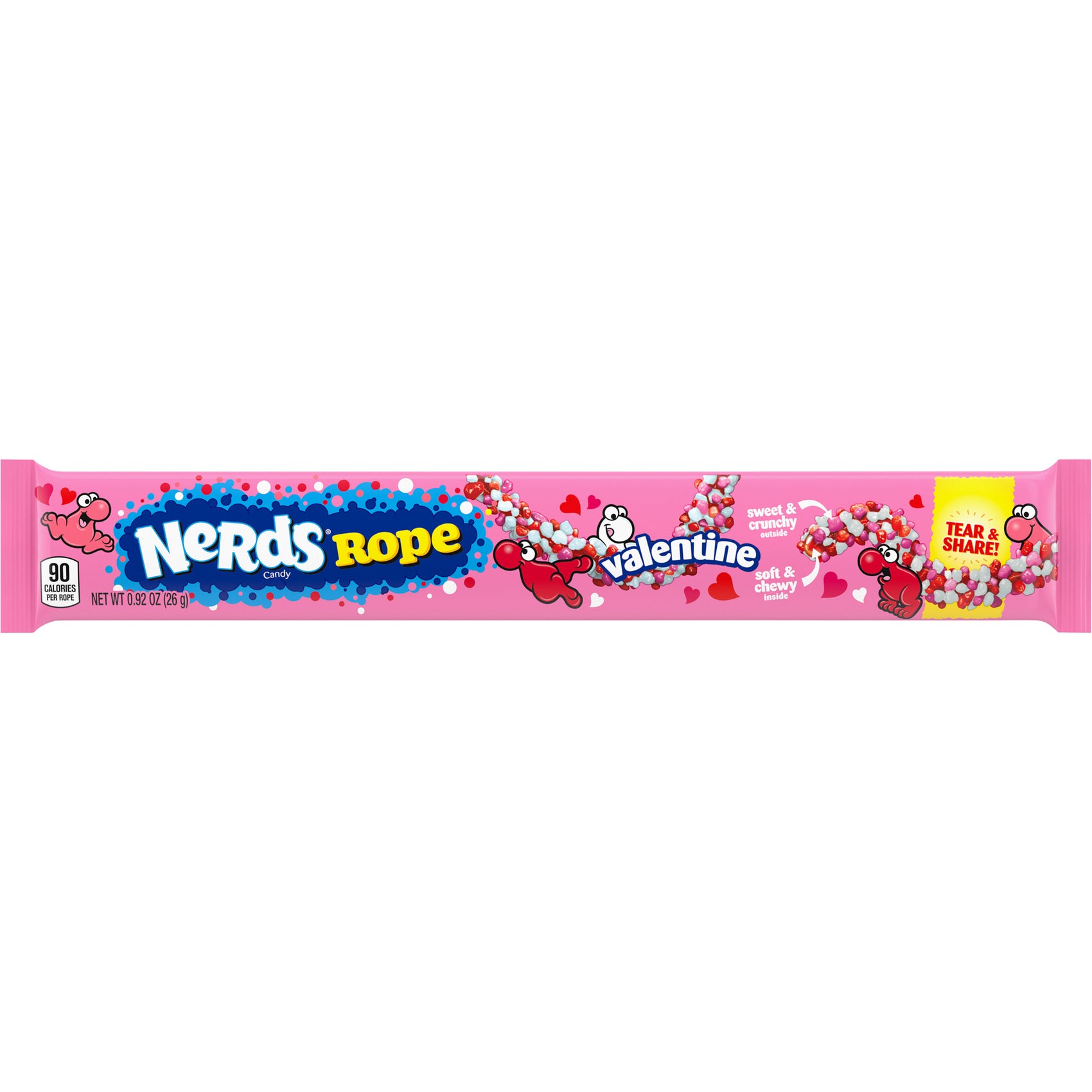 Nerds Valentine Chewy Rope, 24ct