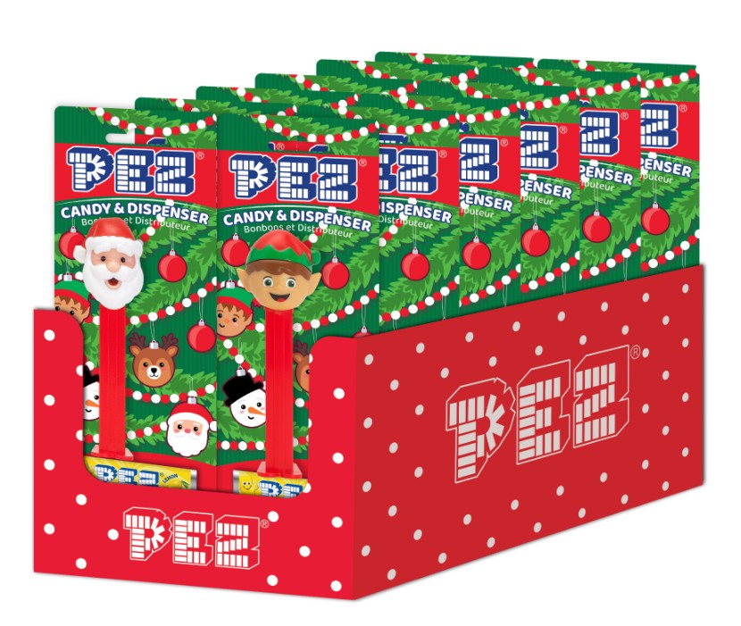 Pez Christmas Blister Assortment, 12ct
