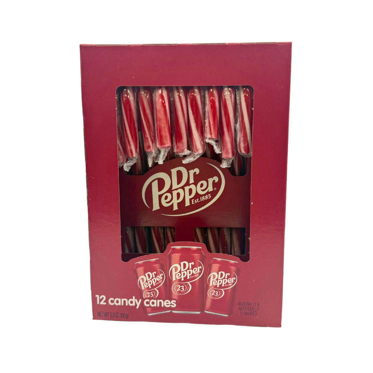 12 pc Dr Pepper Candy Cane Cradle, 12ct