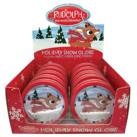 Rudolph Snow Globe, 12ct