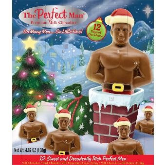 Perfect Man Holiday Calendar, 6ct