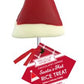 Rice Cereal Treat, Santa Hats, 18ct