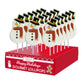 Holiday Snowmen Hard Candy Lollipop, 24ct
