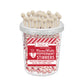Chocolate Peppermint Stirrer Bucket w/ White Fudge, 30ct
