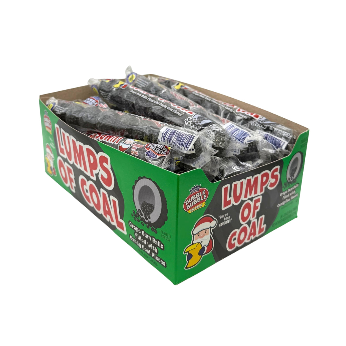 Dubble Bubble Lumps of Coal 8-Ball Tube, 24ct