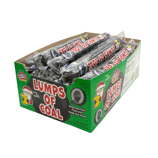 Dubble Bubble Lumps of Coal 8-Ball Tube, 24ct