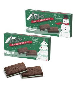 Andes Crème de Menthe Thins Card Sleeves, 4.67oz, 12ct