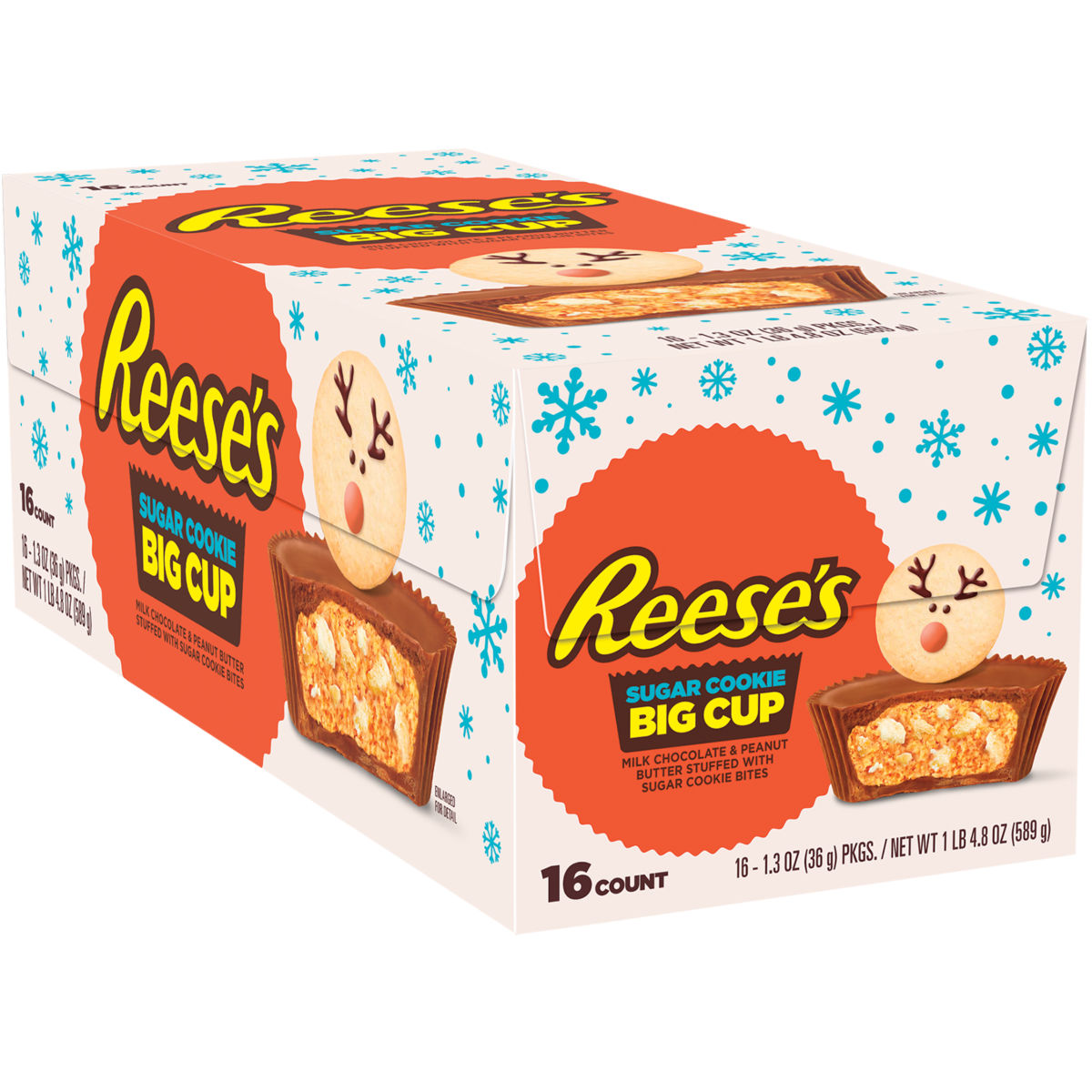 Reese's Sugar Cookie Big Cup 1.3oz, 16ct