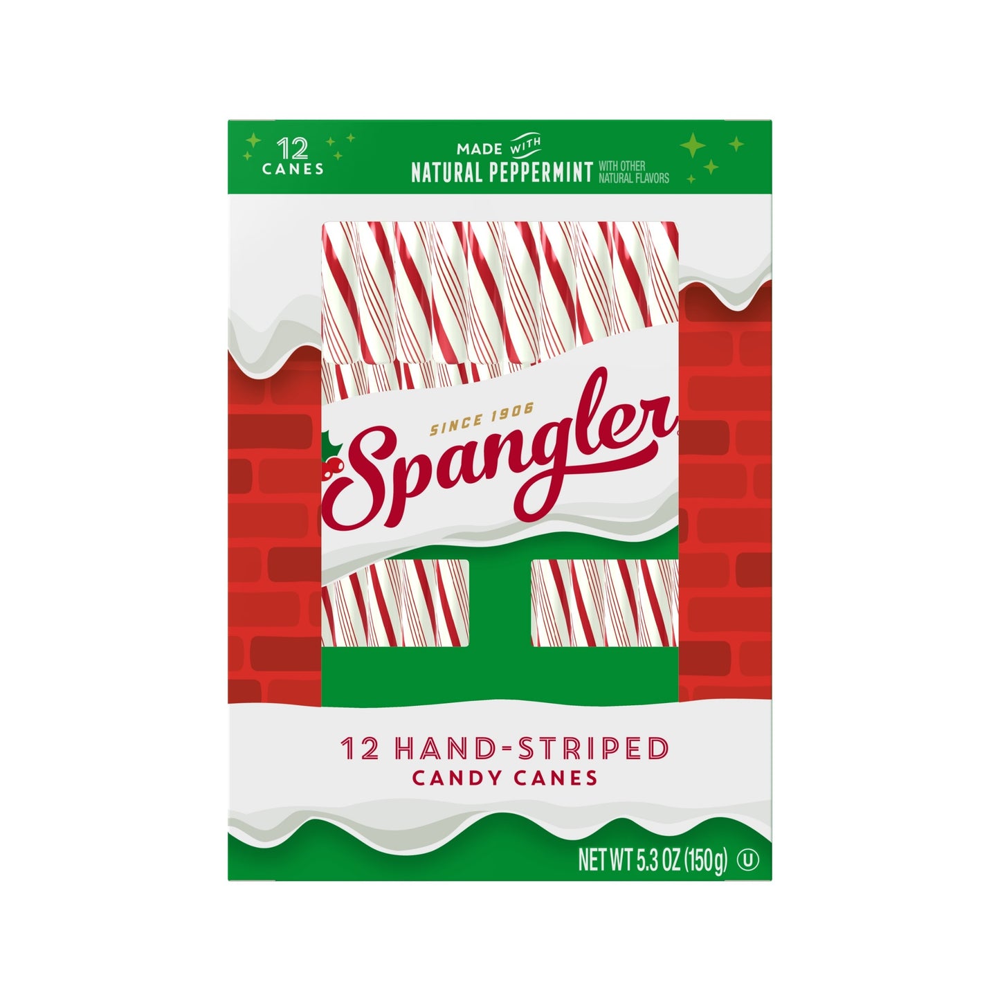 12pc Spangler Candy Cane Cradle, 12ct