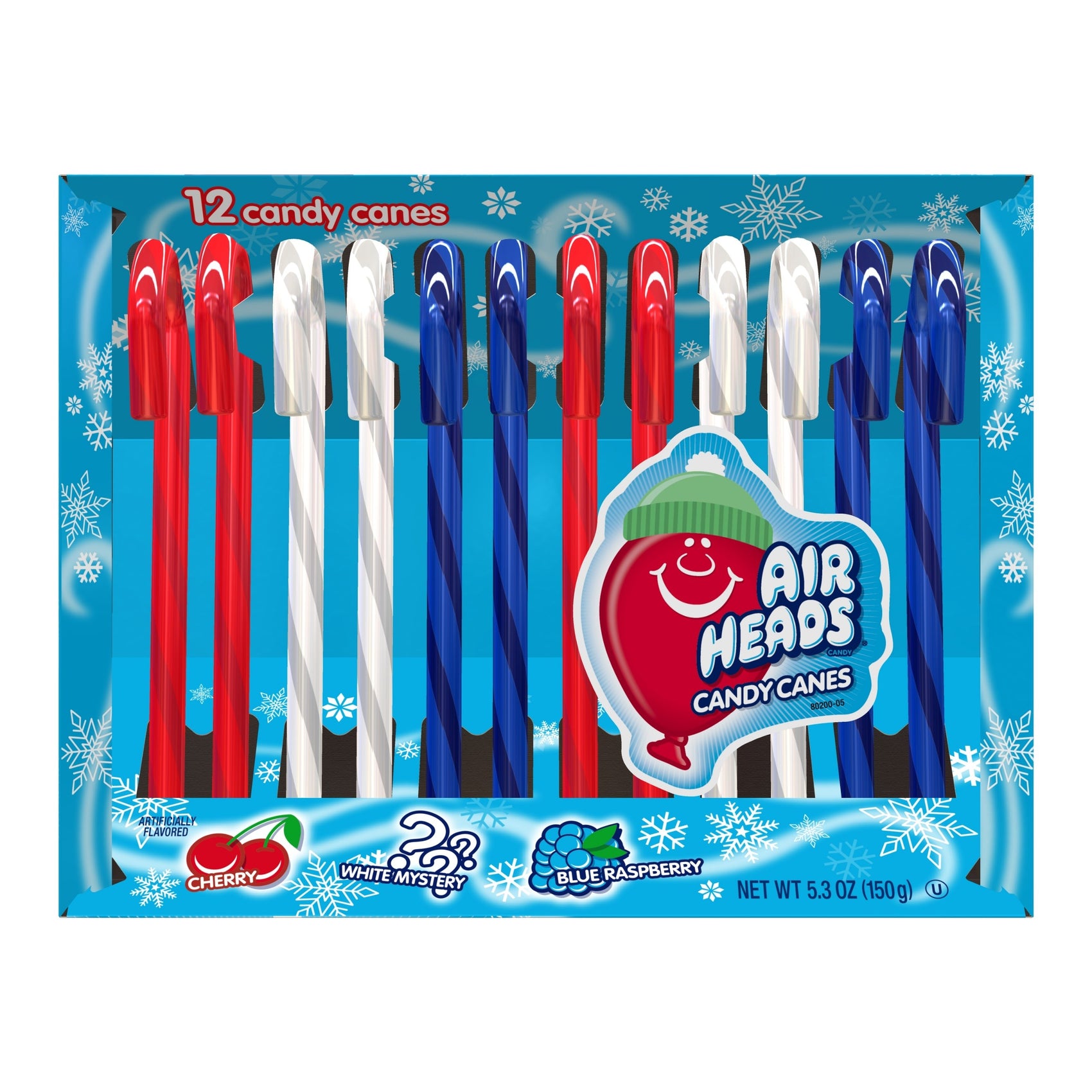 12 pc Airheads Candy Cane Cradle, 12ct