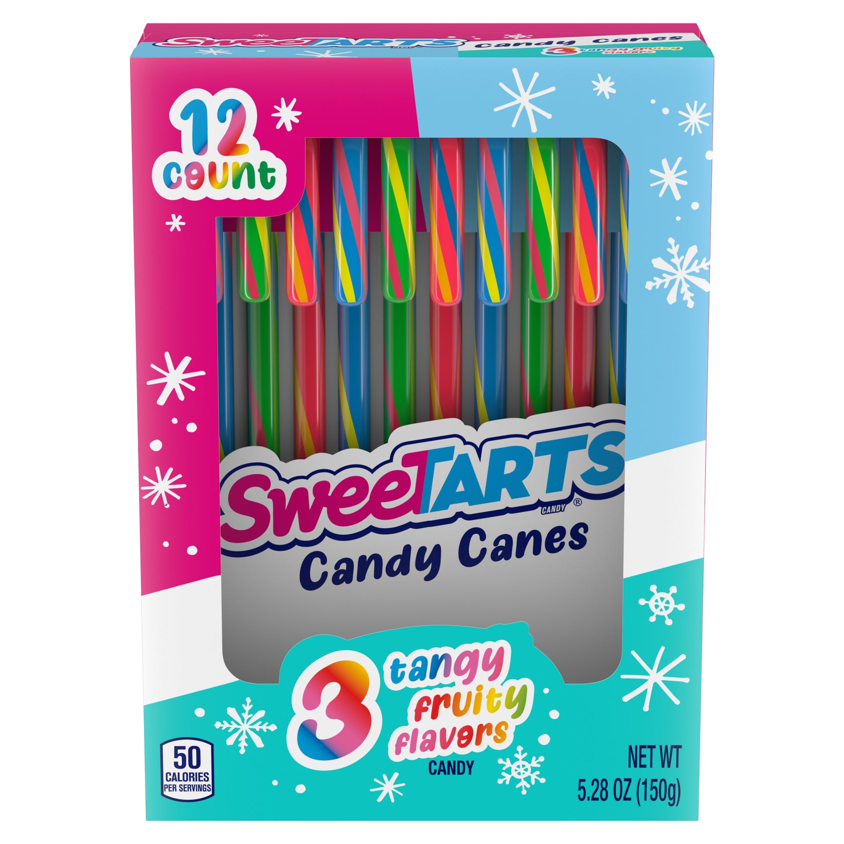 12pc Sweetarts Holiday Candy Cane, 12ct