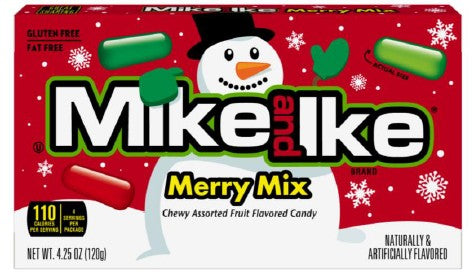 Mike & Ike Merry Mix Theater Box,4.25oz 12ct