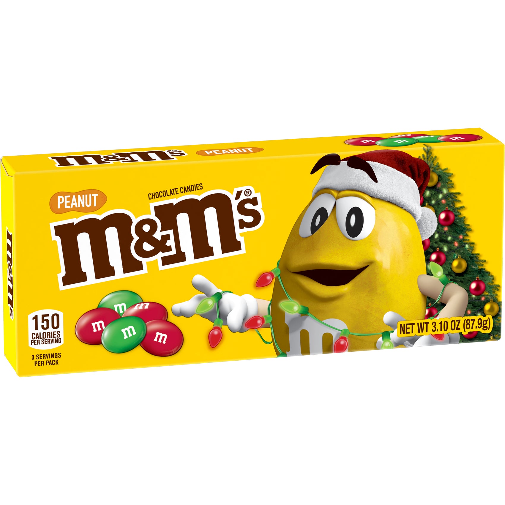 M&M's Peanut 3.1oz Box, 12ct