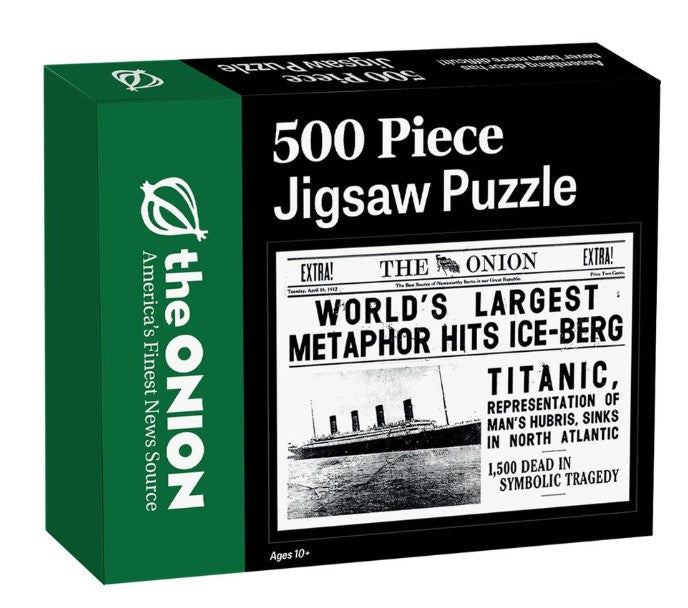 500pc Prank Puzzle - The Onion Metaphor, 6ct