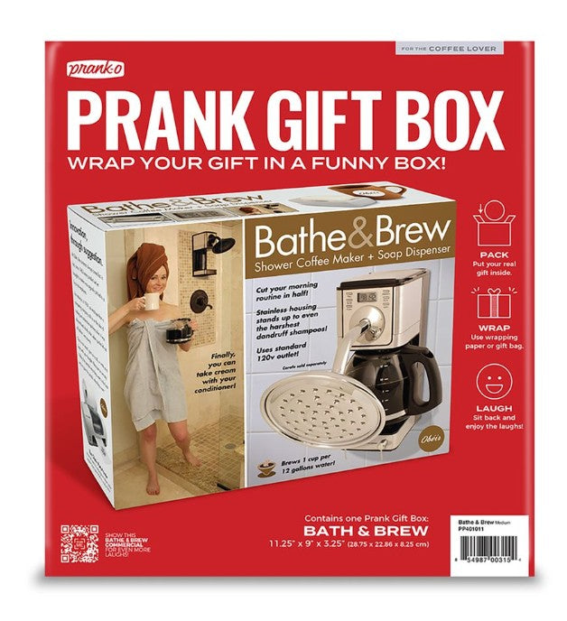 Prank Gift Box  - Bathe & Brew 1ct