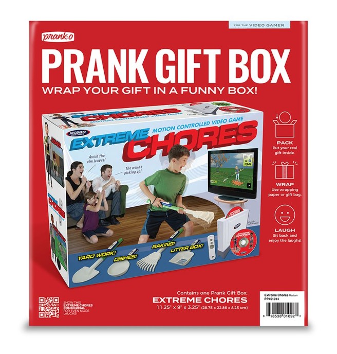 Prank Gift Box - Extreme Chores 1ct