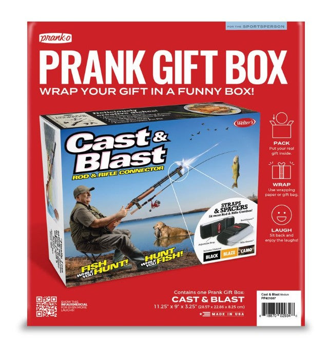Prank Gift Box - Cast & Blast 1ct
