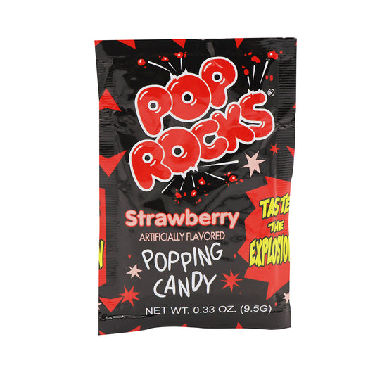 Pop Rocks, Strawberry, 0.33oz, 24Ct Case