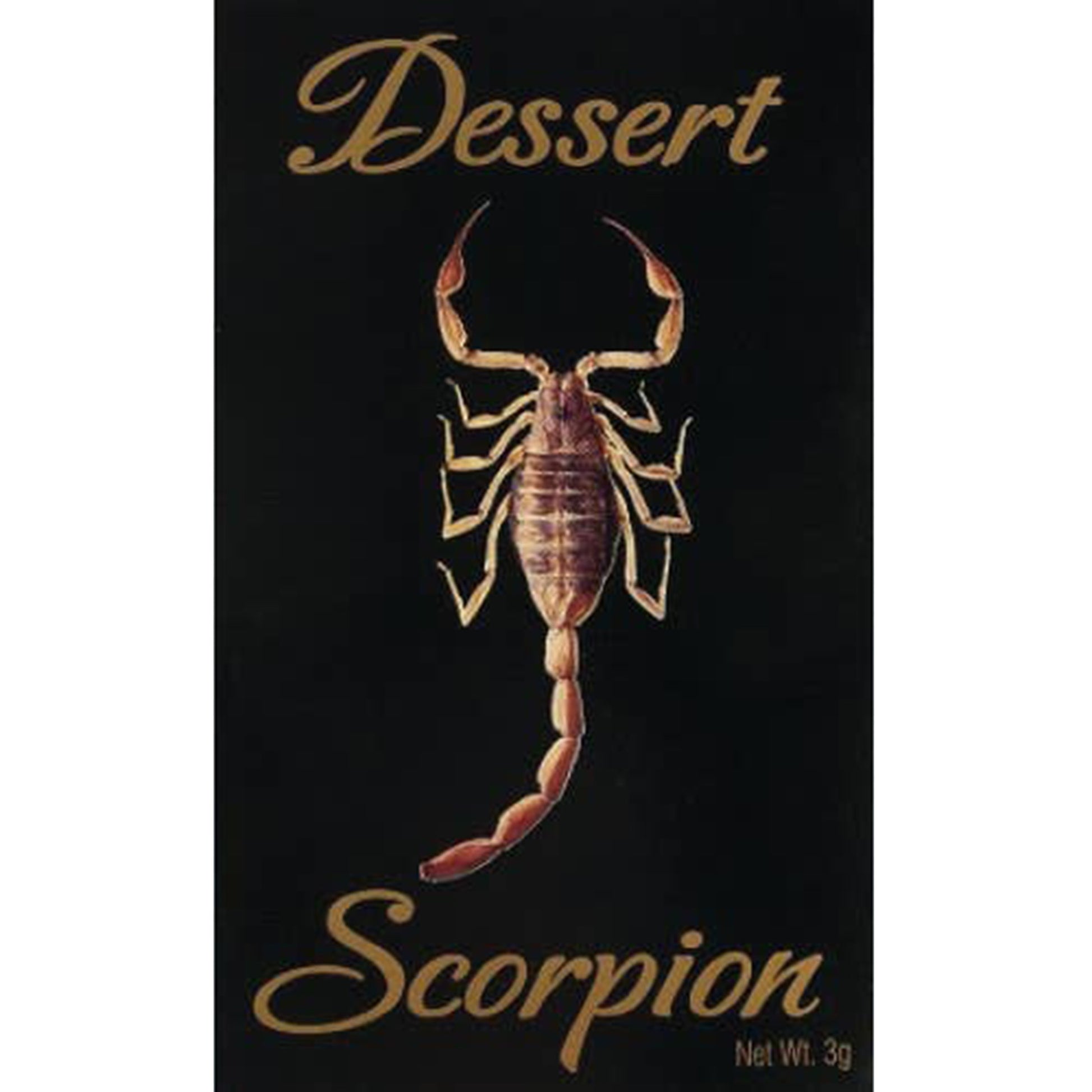 Dessert Scorpion, 14g, 24ct Case