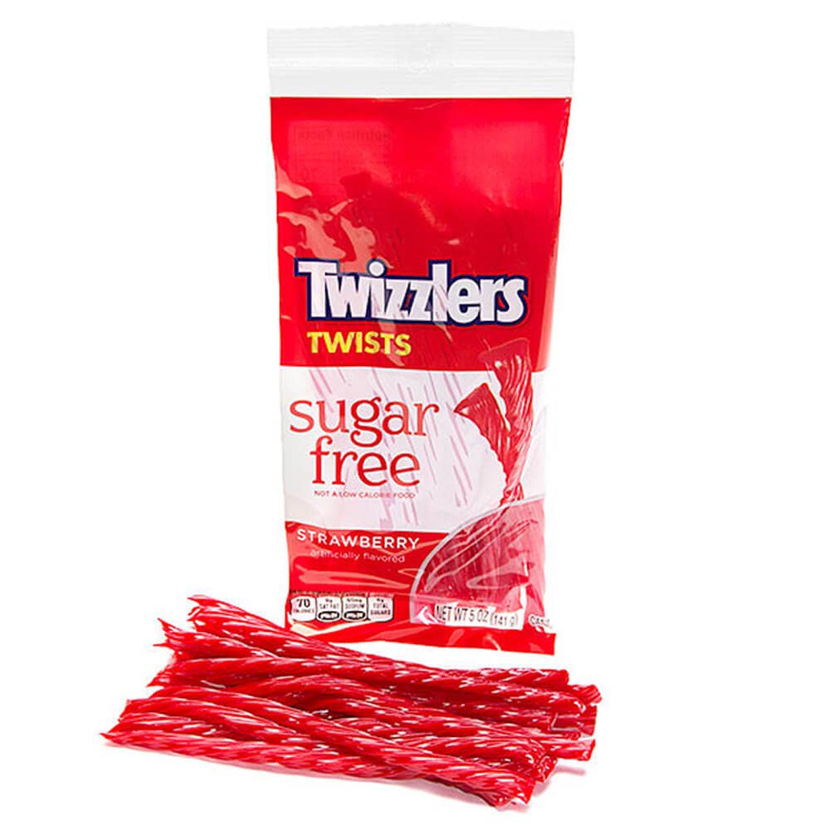 Sugar Free Twizzlers Strawberry, 5oz, 12ct Case