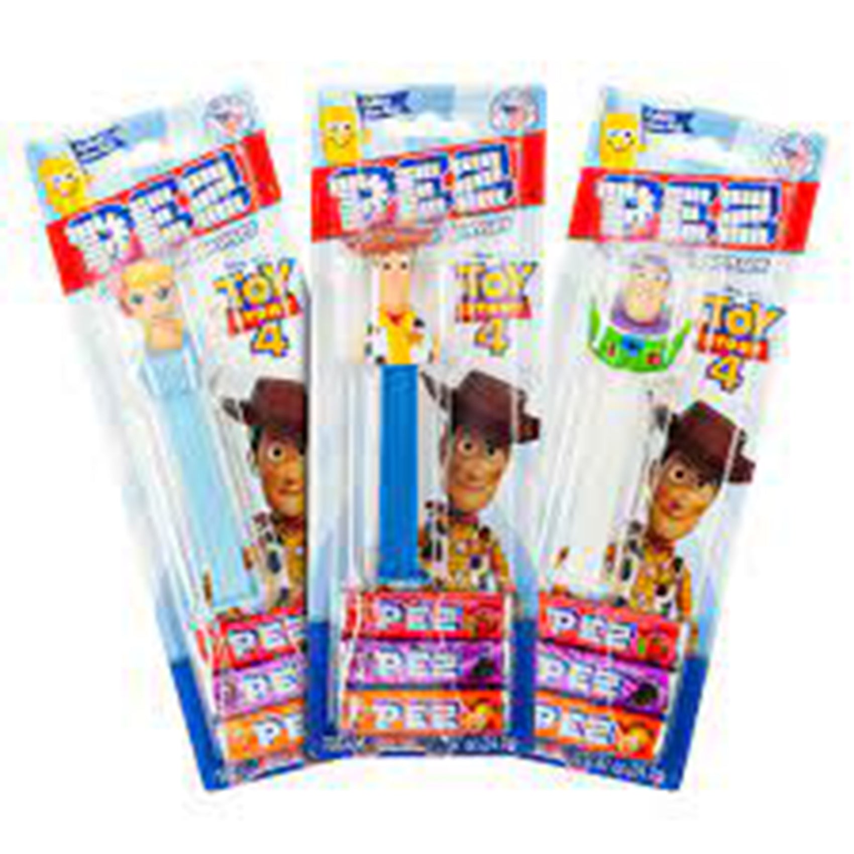 Pez Blister Card - Toy Story 4 Candy & Dispenser