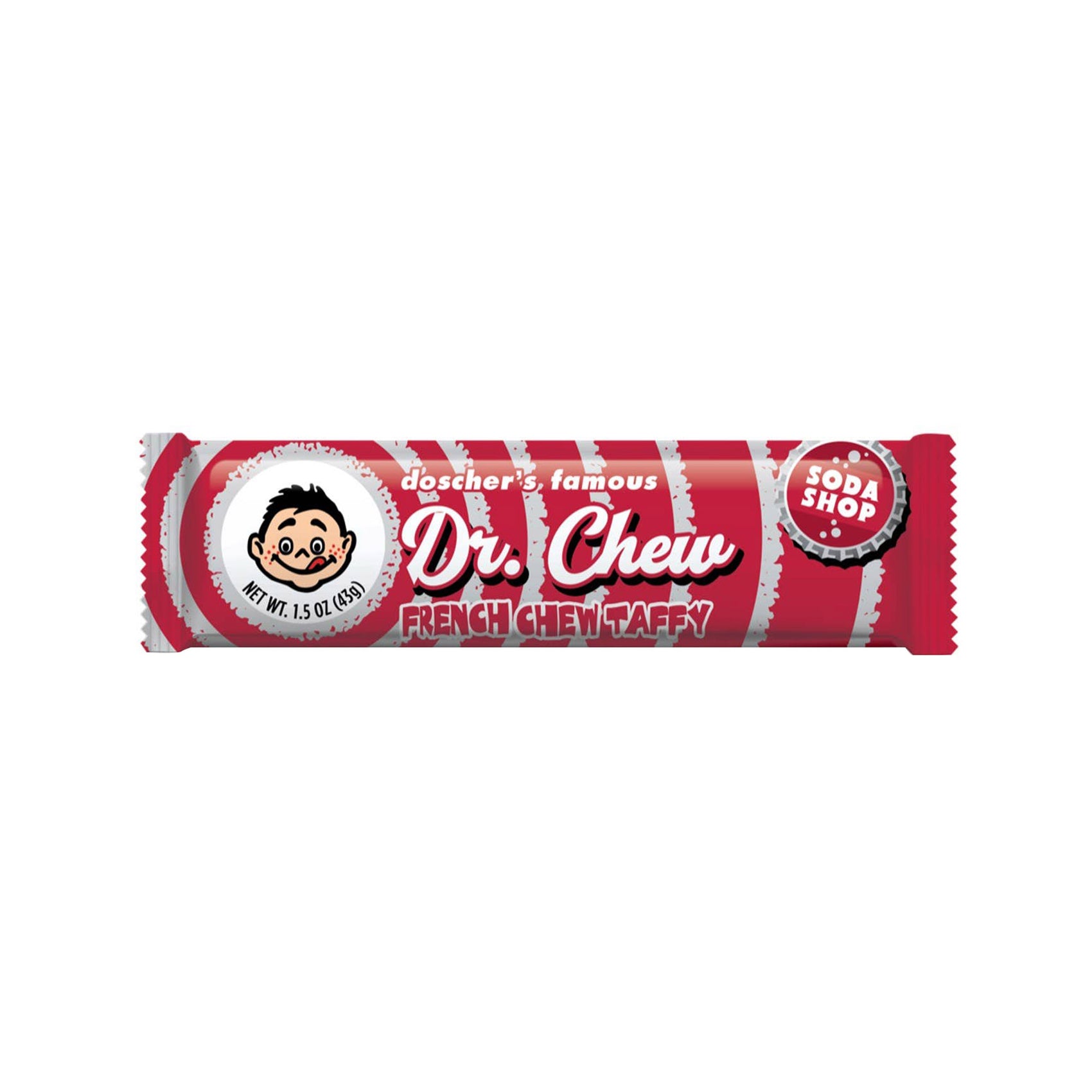 Doscher's French Chew Dr Chew, 1.5oz, 24ct Case