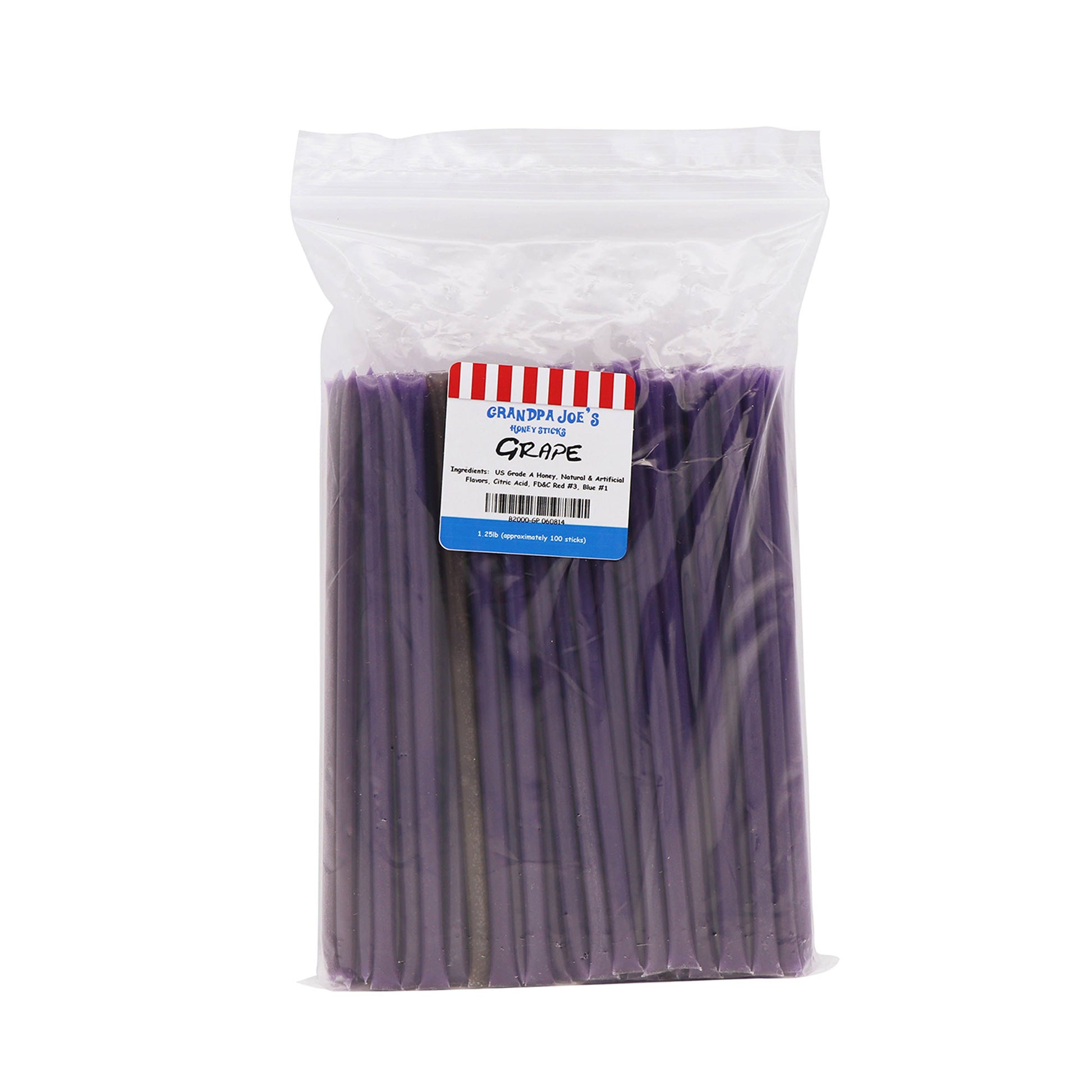 Honey Sticks Grape, 100ct Sticks