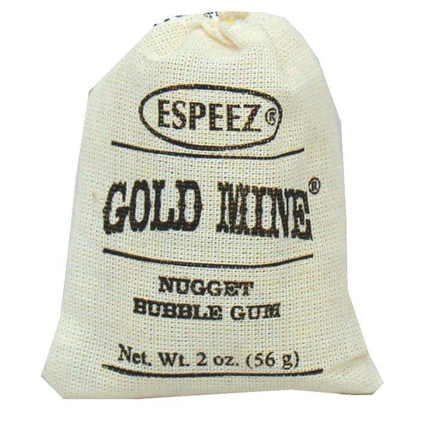 Espeez Gold Mine Rock Bubble Gum, 24ct