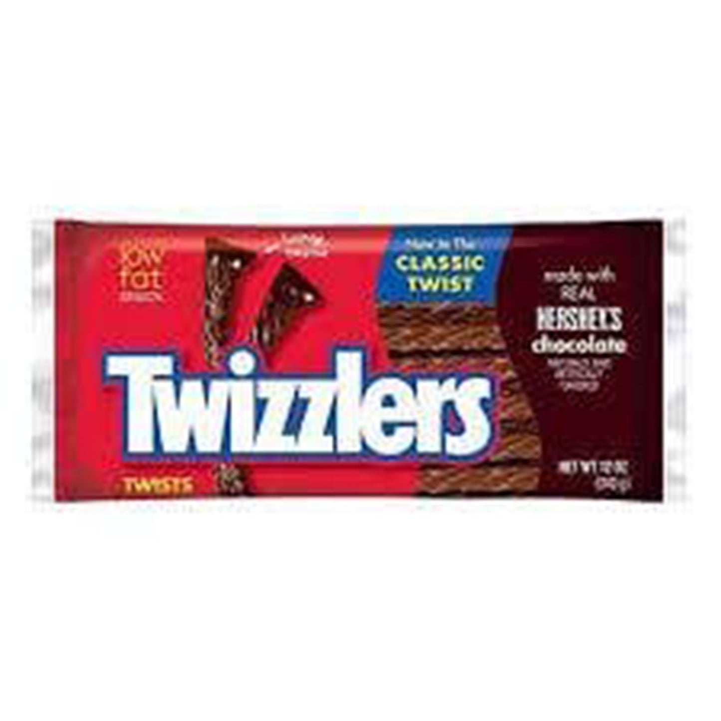 Twizzlers, Hershey's Chocolate, 12oz Bag, 12ct Case