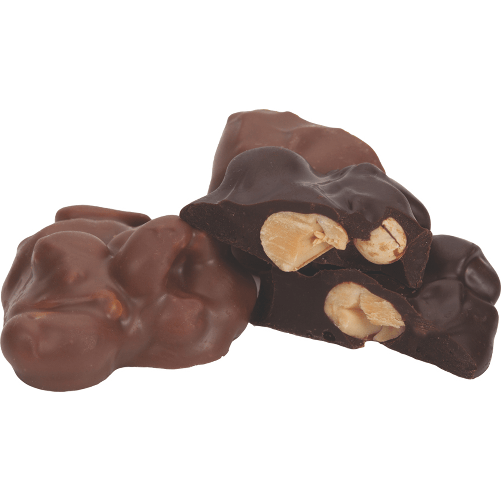 Coblentz Chocolate, Milk Choc Peanut Clusters, 4lb Box