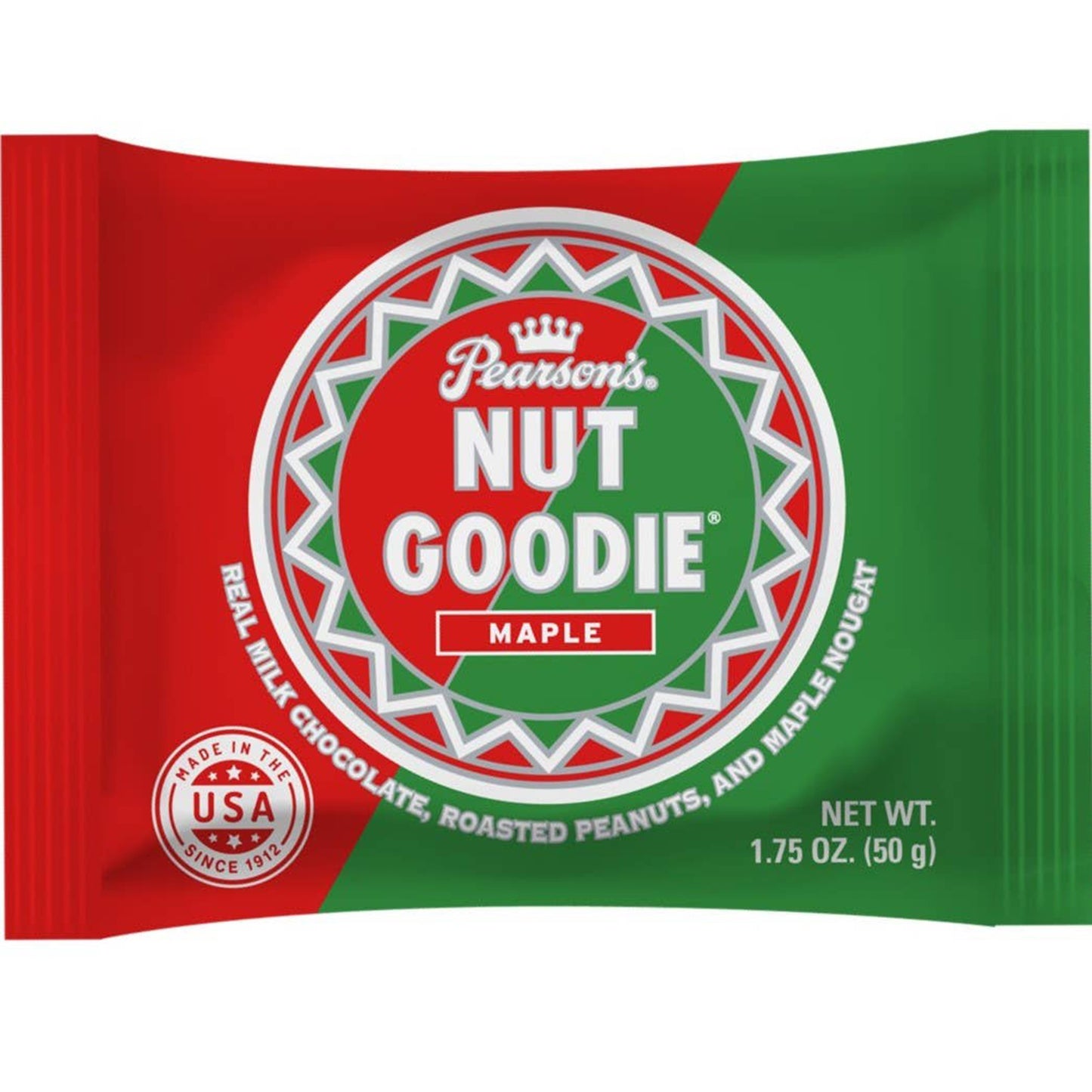 Pearson's Maple Nut Goodie Bar, 1.75oz, 24ct Case