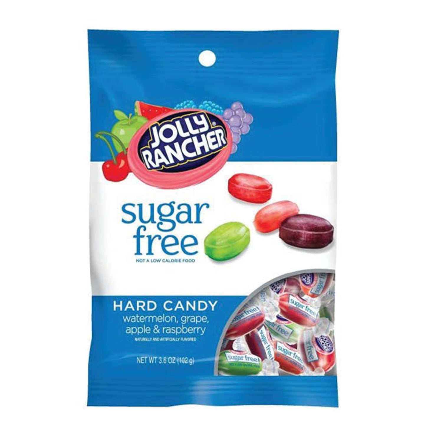 Sugar Free Jolly Ranchers, 3.6oz, 12ct Case