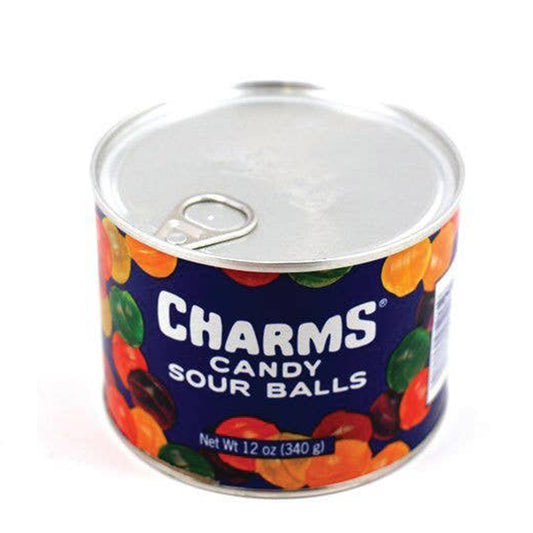 Charms Candy Sour Ball 12oz Tin, 12ct Case