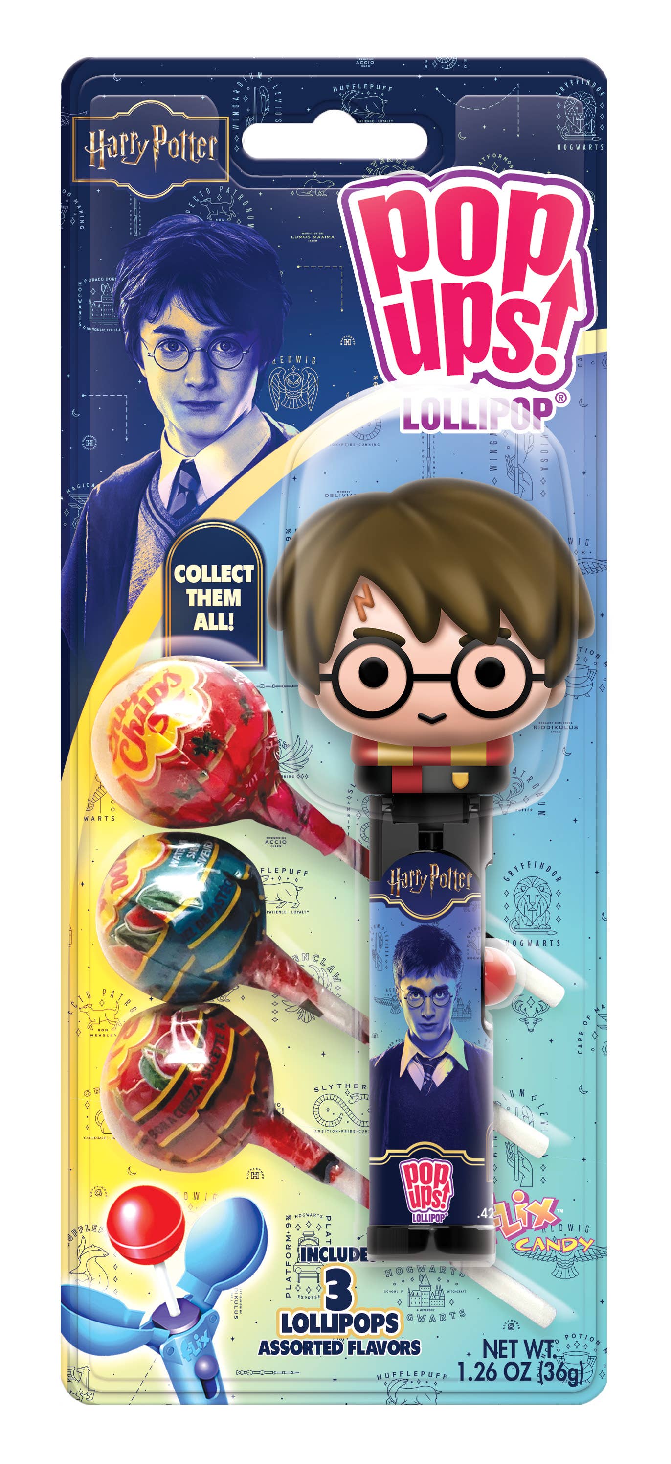 Pop-Ups Lollipop, Jurassic World, 6ct