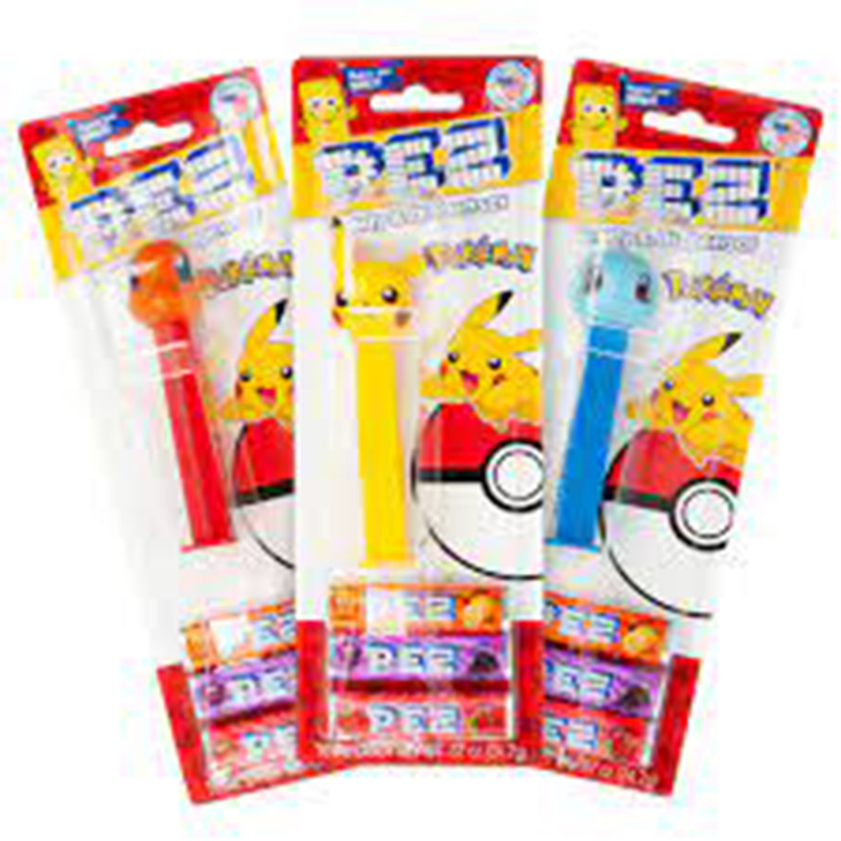 Pez Blister Card - Pokemon Candy & Dispenser