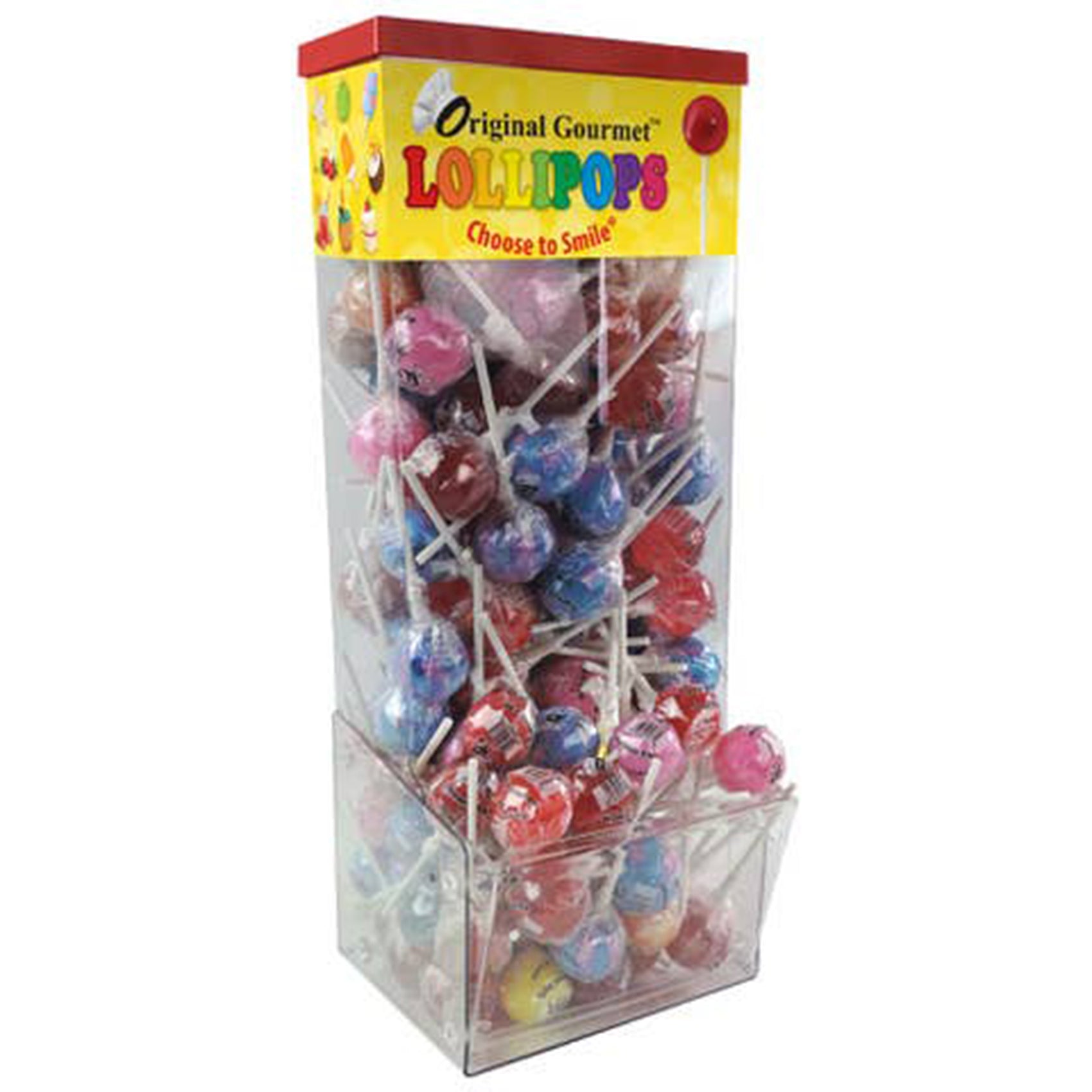 Original Gourmet Smaller Single Gravity Feed Display 120ct