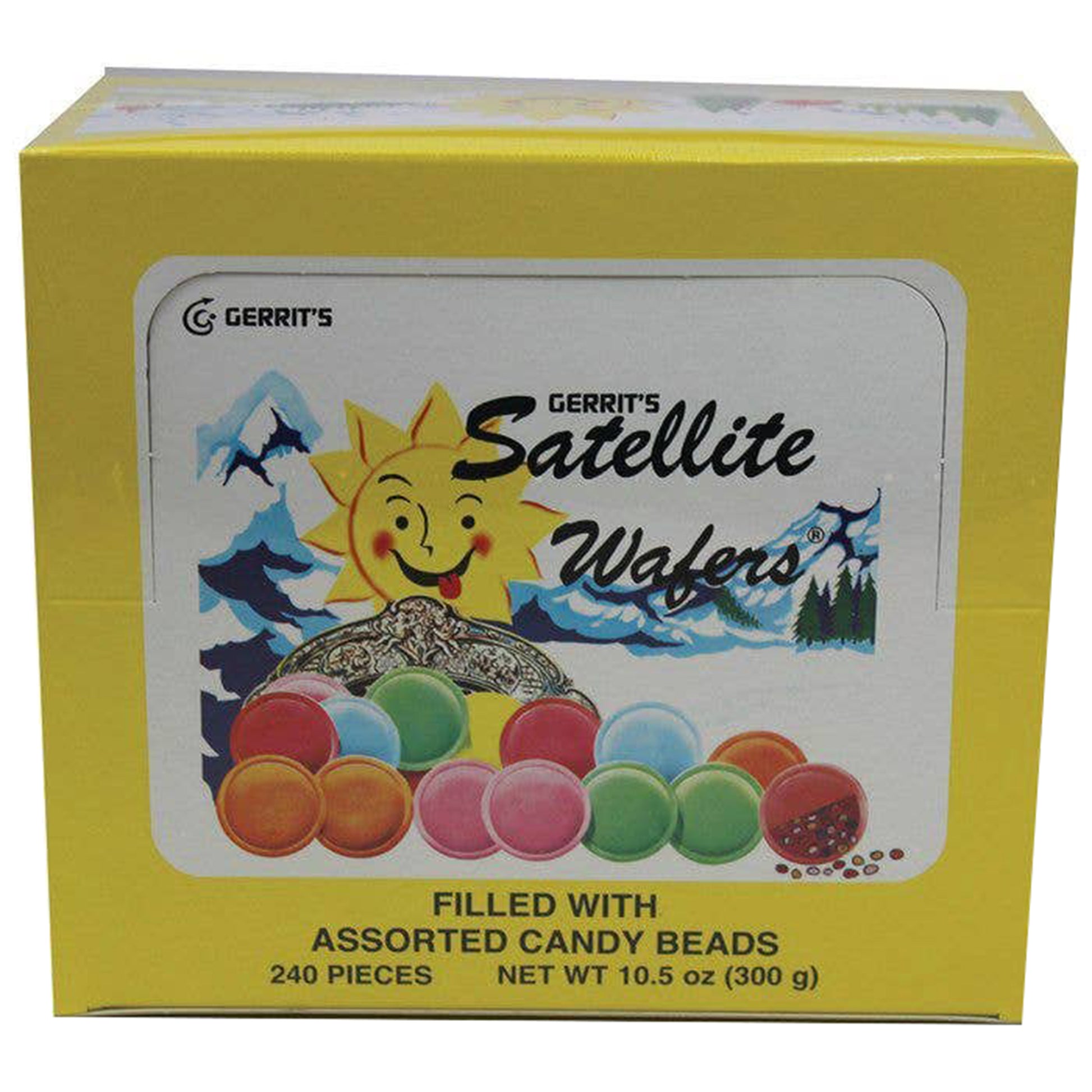 Satellite Wafers, 10.5oz, 240ct Box