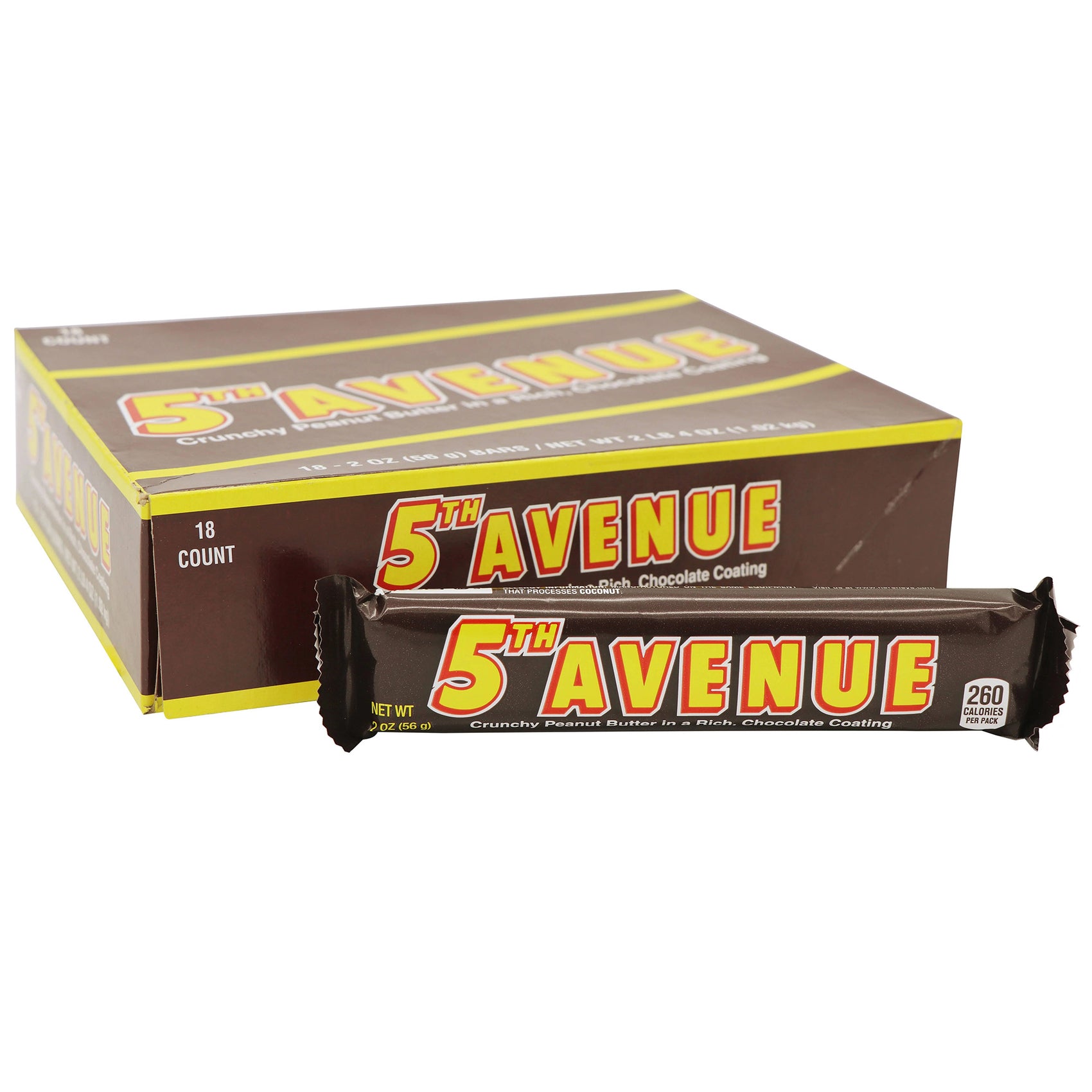 5th Avenue Candy Bar, 18ct