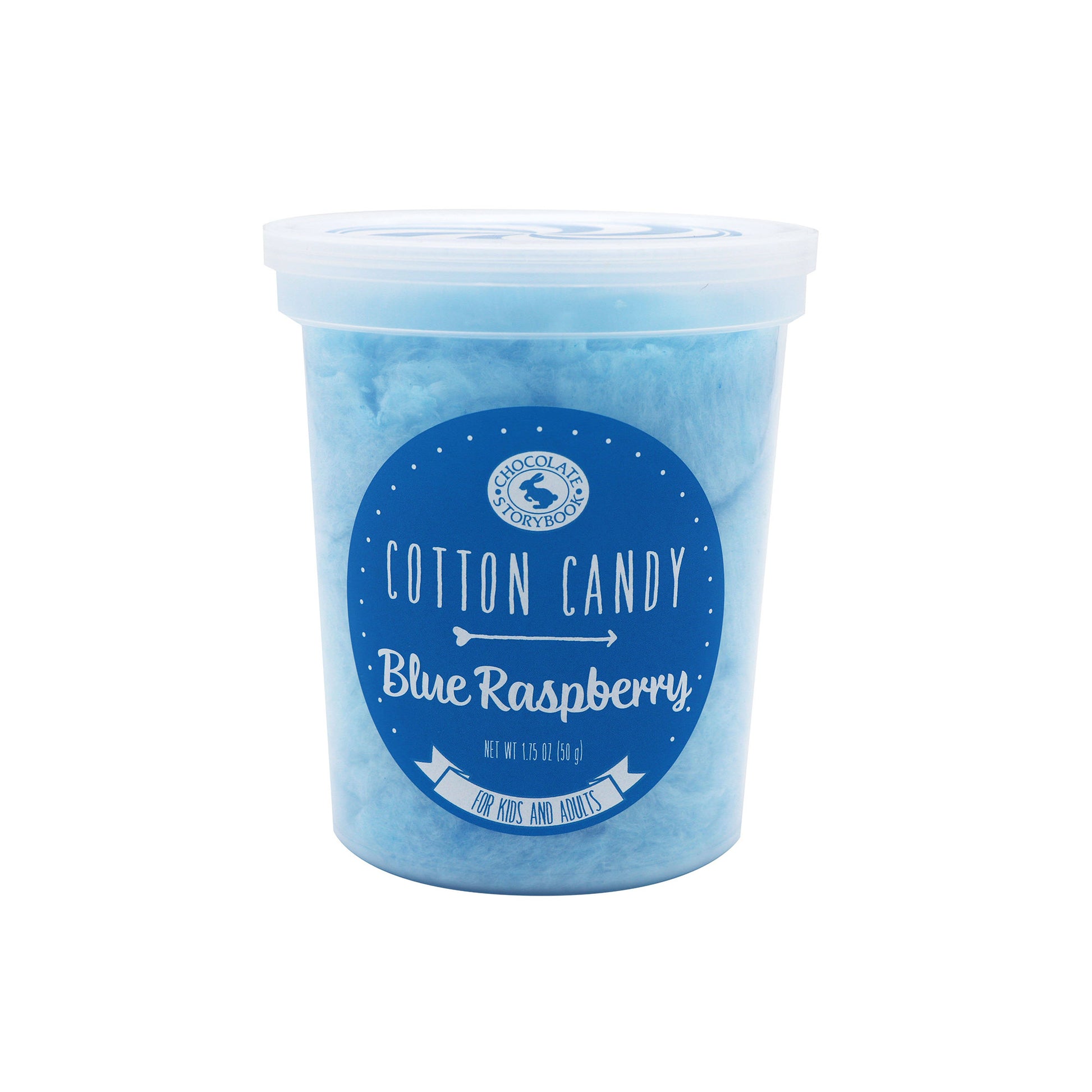 Blue Raspberry Cotton Candy, 1.75oz, 12ct Case