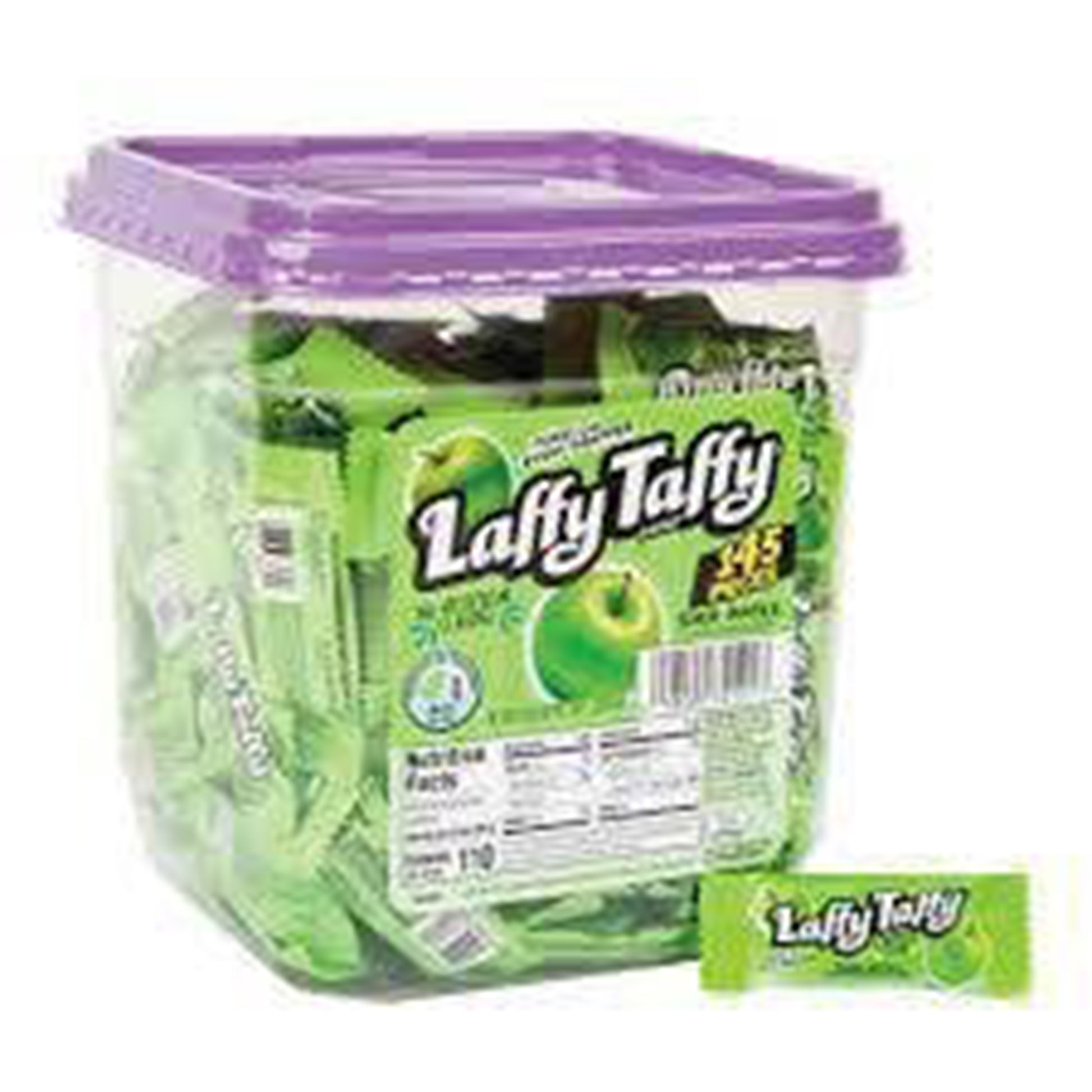 Laffy Taffy Tub Sour Apple, 145ct
