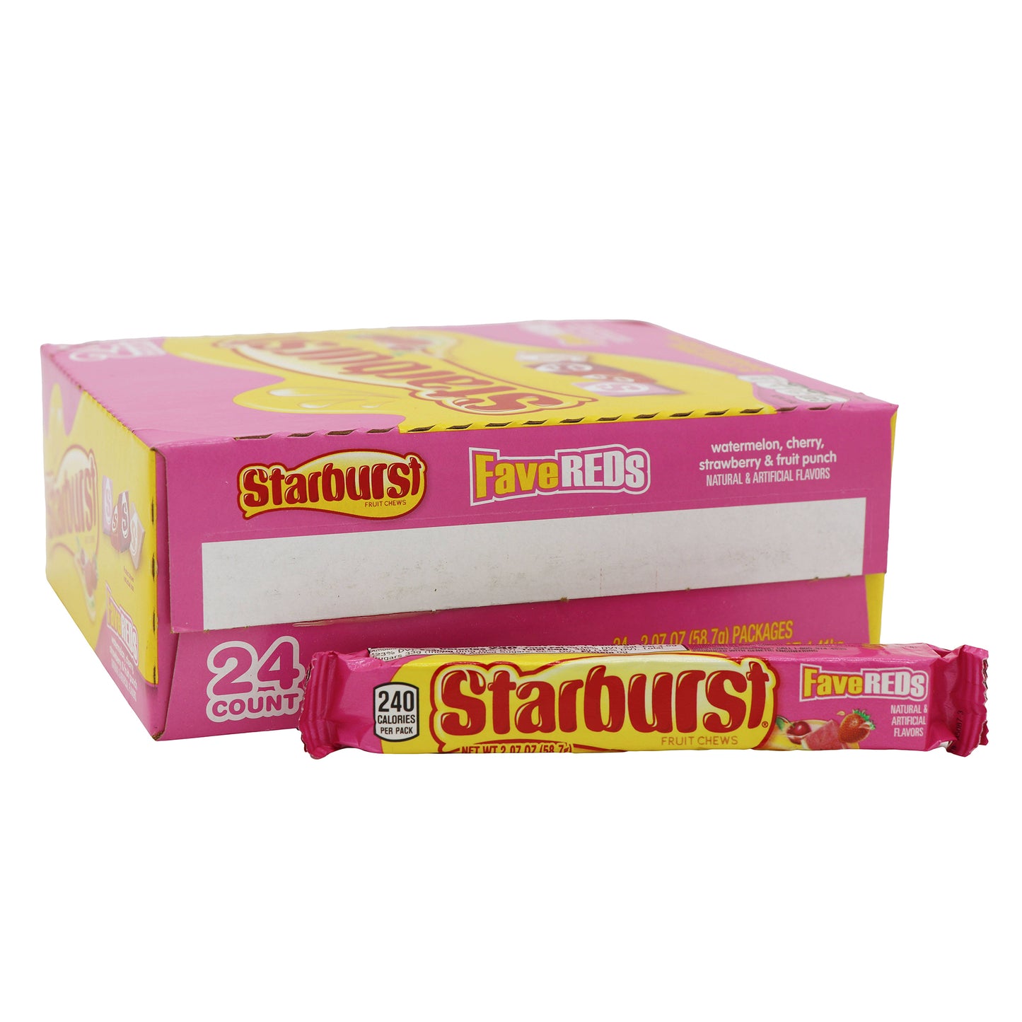 Starburst Fave Reds, 2.07oz, 24ct Case