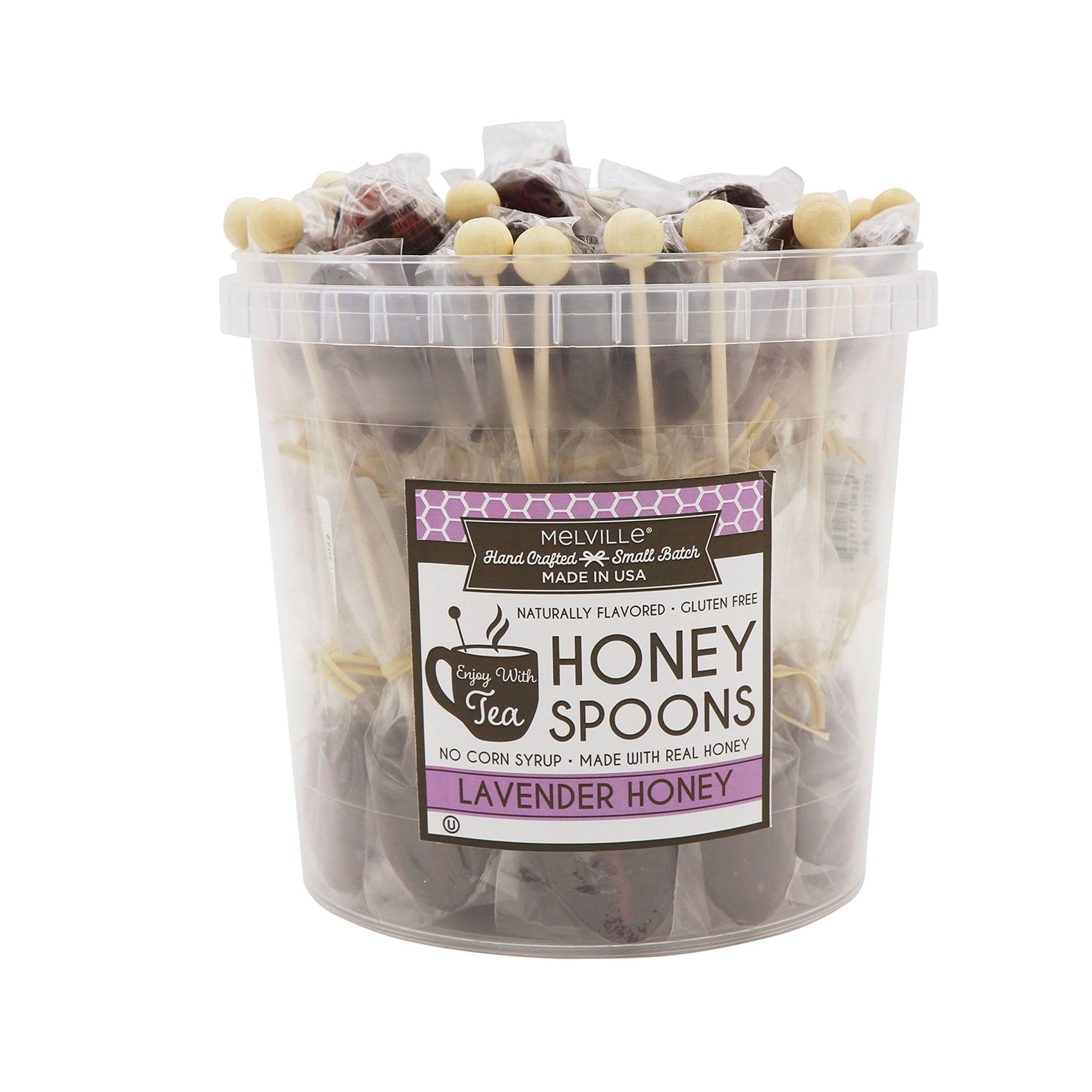 Lavendar Spoons, Lollipops, 50ct Case