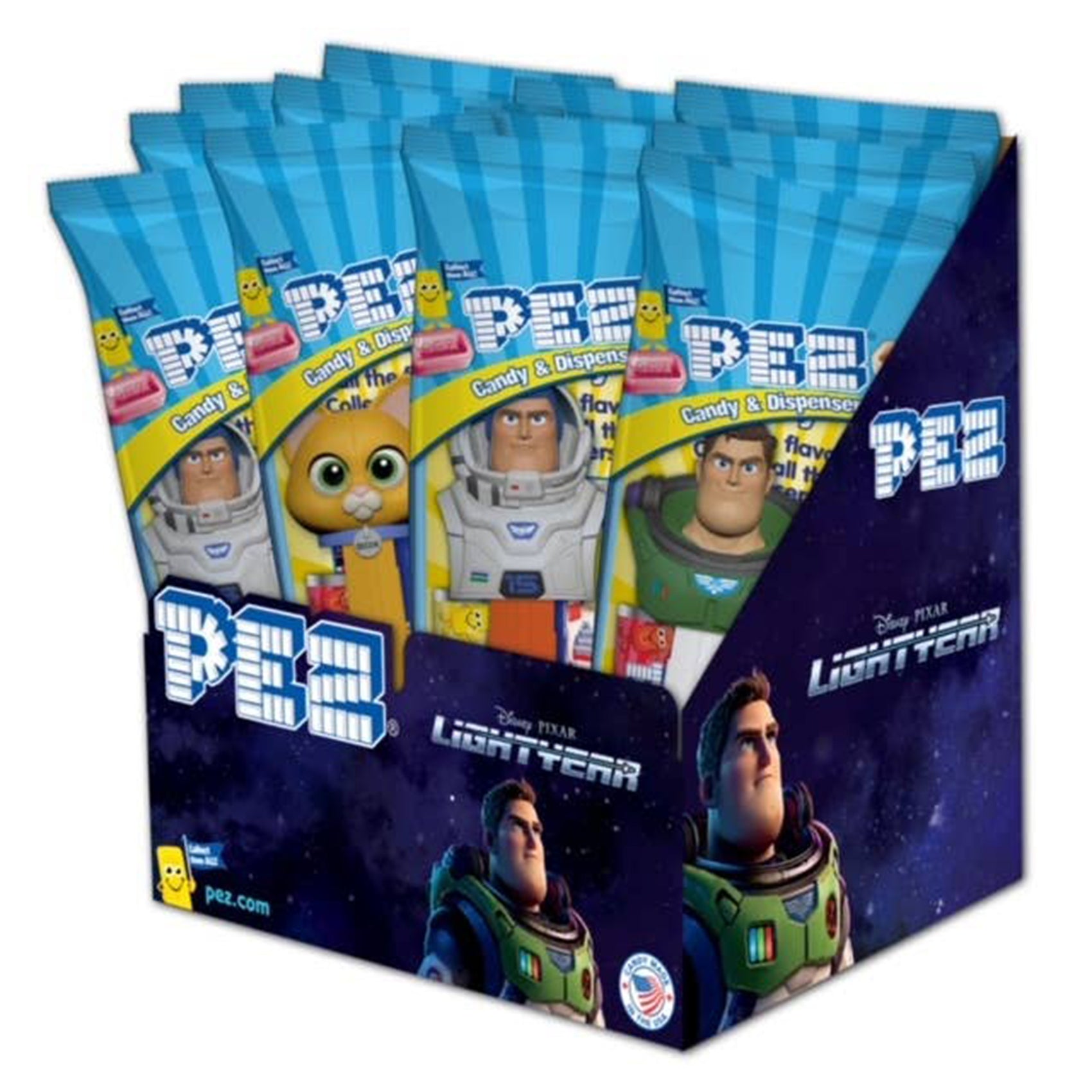 Lightyear PEZ Candy, Poly Bag, 12ct Display