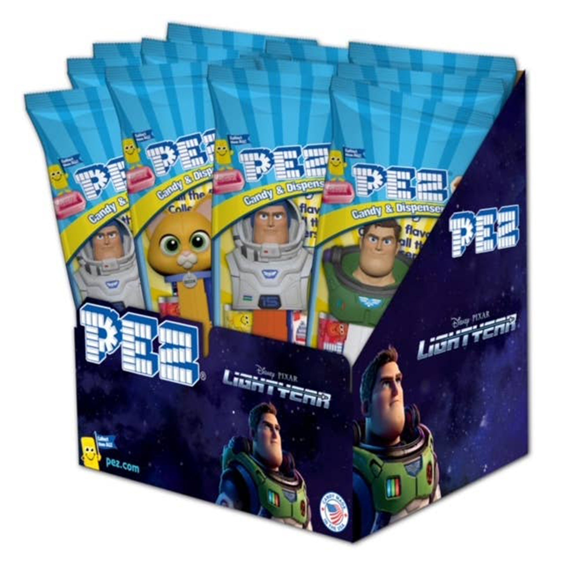 Lightyear PEZ Candy, Poly Bag, 12ct Display