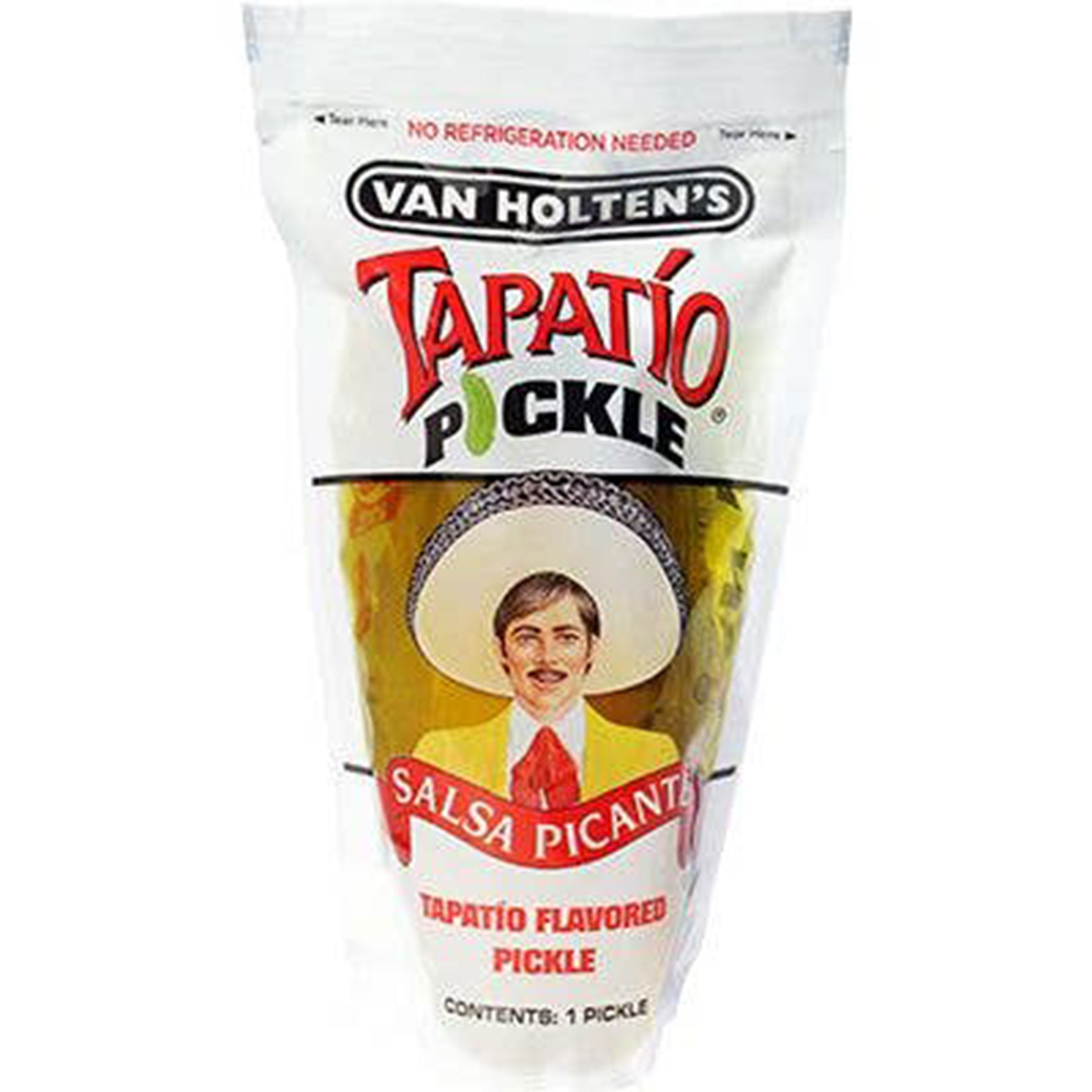 Van Holten’s Tapatio Salsa Picante Pickle In A Pouch, 12ct