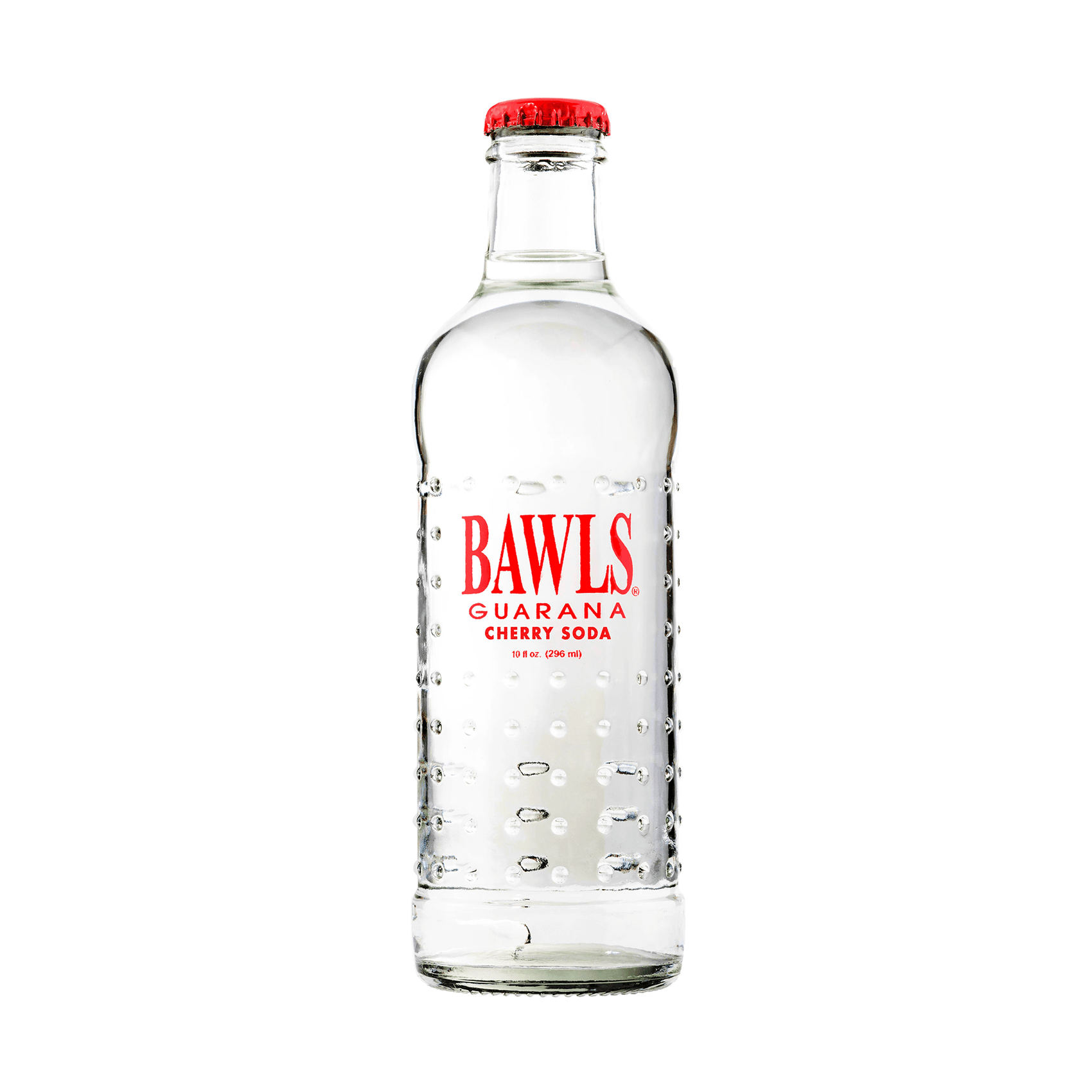 Bawls Soda, Cherry Soda, 10oz Glass Bottle, 12ct